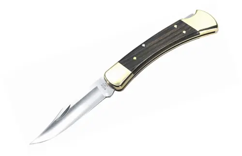 Folding Hunter Knife With Genuine Leather Sheath (Model 110) 1