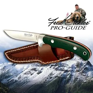 Fred Eichler Pro-Guide Fixed-Blade Knife With Sheath 1