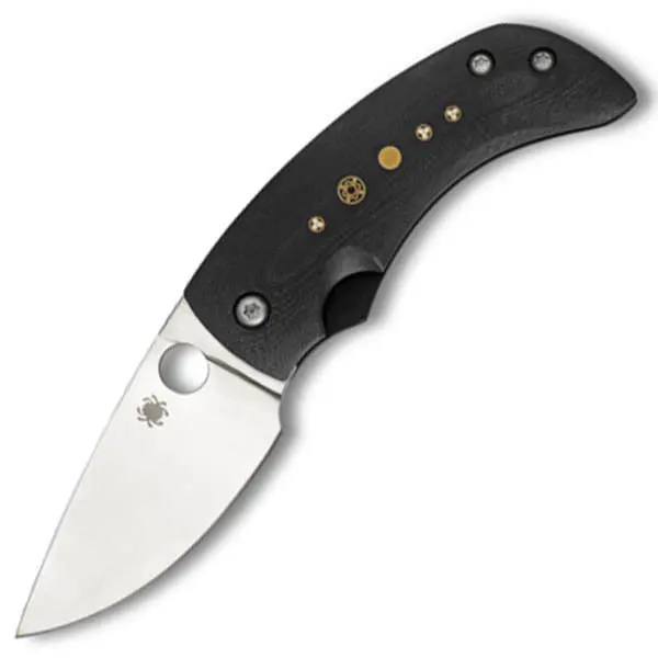 Friction-Fold Knife With Black G-10 Handle – Plain Edge 1