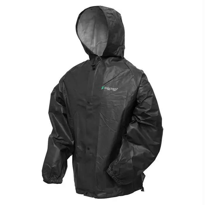 Frogg Togg Pl Rain Suit – Black, Medium–Large 1