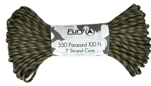 Fury Paracord Bracelet – Wetland Camo Design 1
