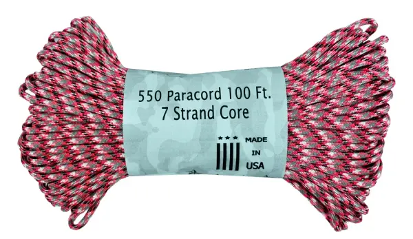 Fury Paracord Rope – Pink Camouflage Tactical Cordage 1