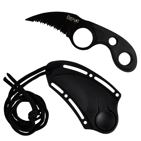Fury Tactical Claw 6.5-Inch Neck Knife For Tactical Carry 1