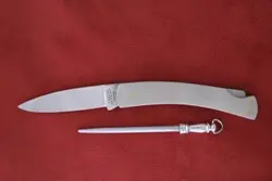G. Ibberson Stainless Steel Lockback Knife Set 1