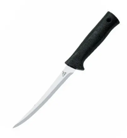 Gator Fillet Knife – 6-Inch Fine-Edge Blade, Clamshell Sheath 1