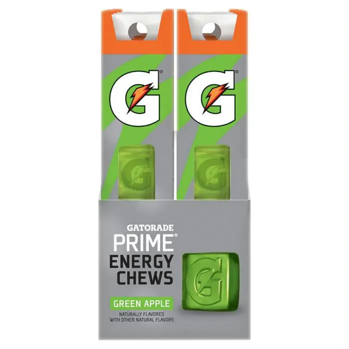 Gatorade Energy Chews – Green Apple Flavor 1