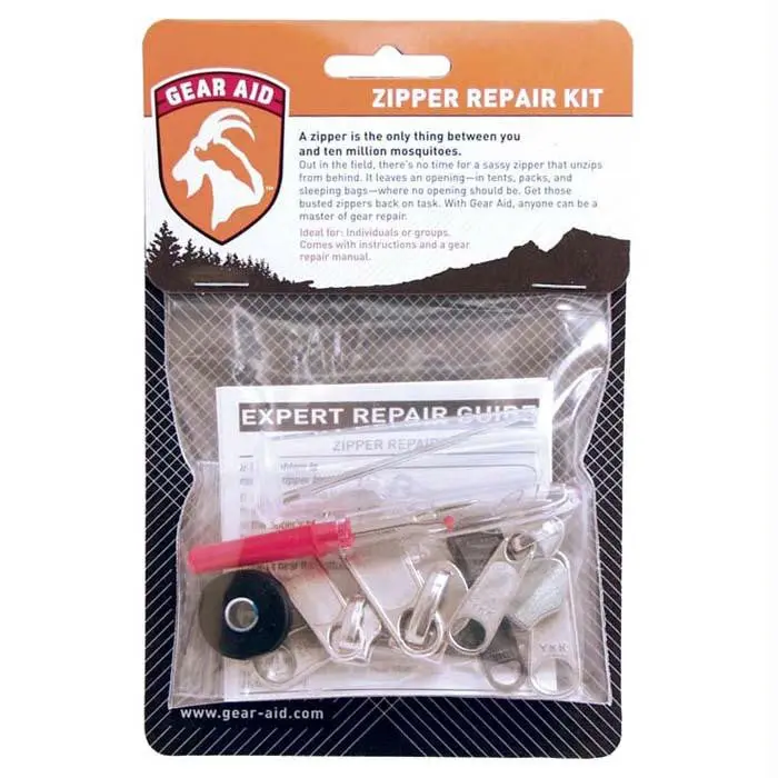 Gear Aid Zipper Repair Kit – Universal Fix For Jackets, Bags & Tents 1