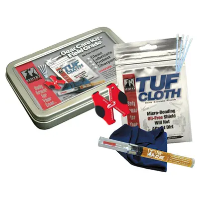 Gear Care Field Maintenance Kit – Tin Packaging 1