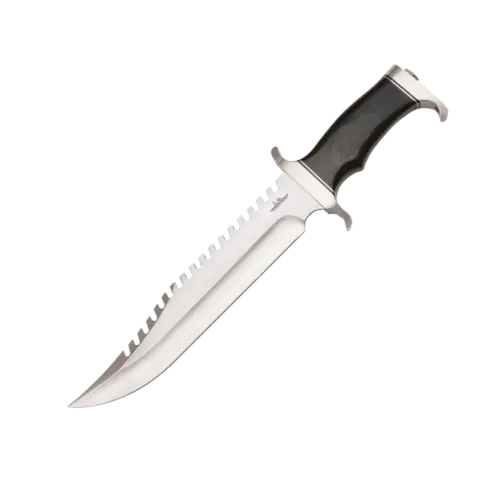 Gil Hibben Survivor Bowie Knife With Sheath 1