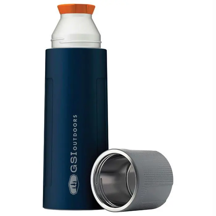 Glacier Stainless Steel Vacuum Insulated Bottle – 1L, Navy Blue 1