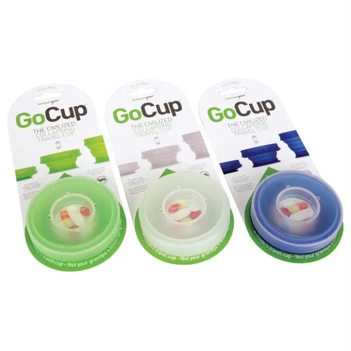 Gocup Oversized Drink Cup – 8 Oz, Transparent 1