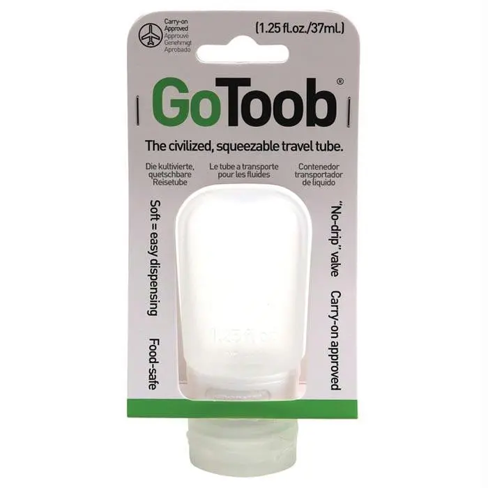 Gotoob Toiletry Bottle – 1.25 Oz Clear 1