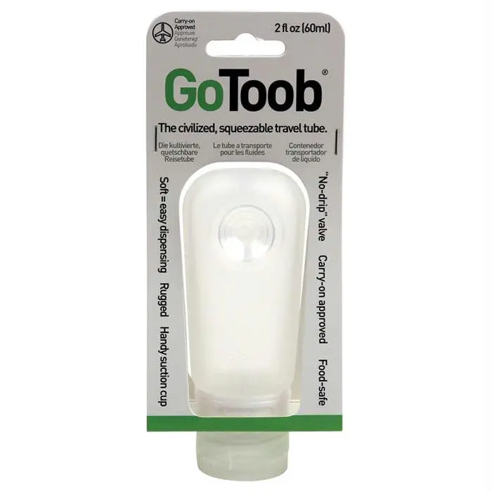 Gotoob Toiletry Bottle – 2 Oz Clear 1