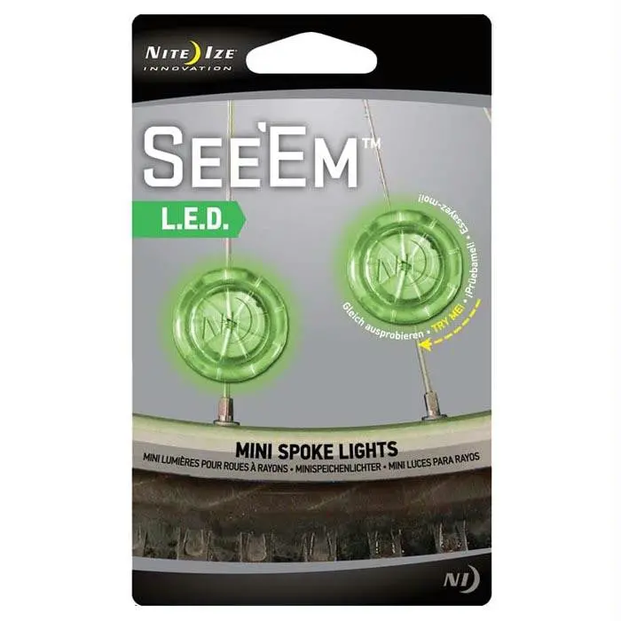 Green Led Visibility Light Set (2-Pack) 1