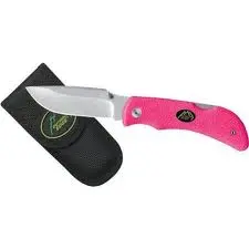 Grip Babe Folding Knife – Soft Pink Handle 1