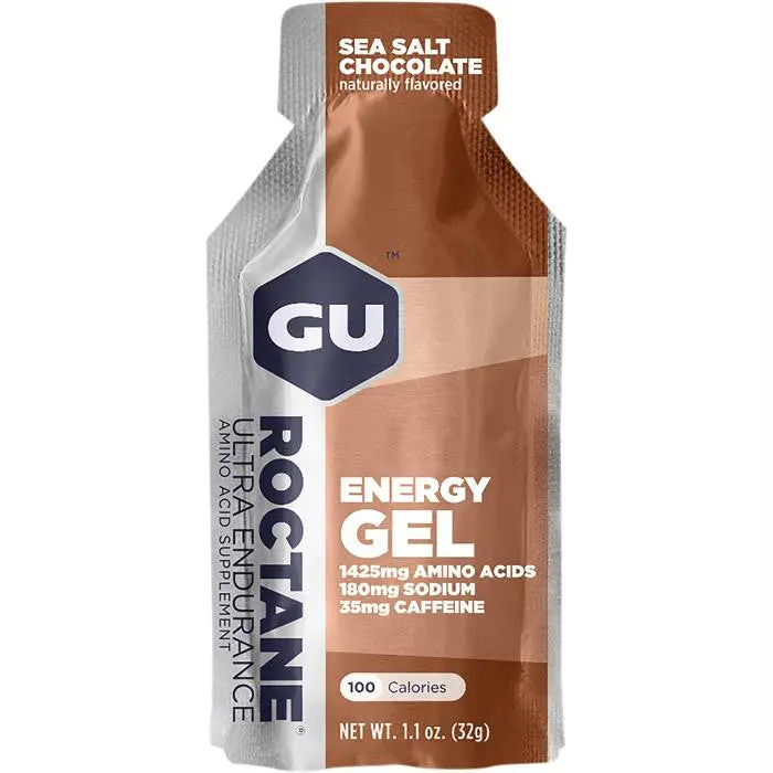 Gu Roctane Energy Gel – Sea Salt Chocolate Flavor 1