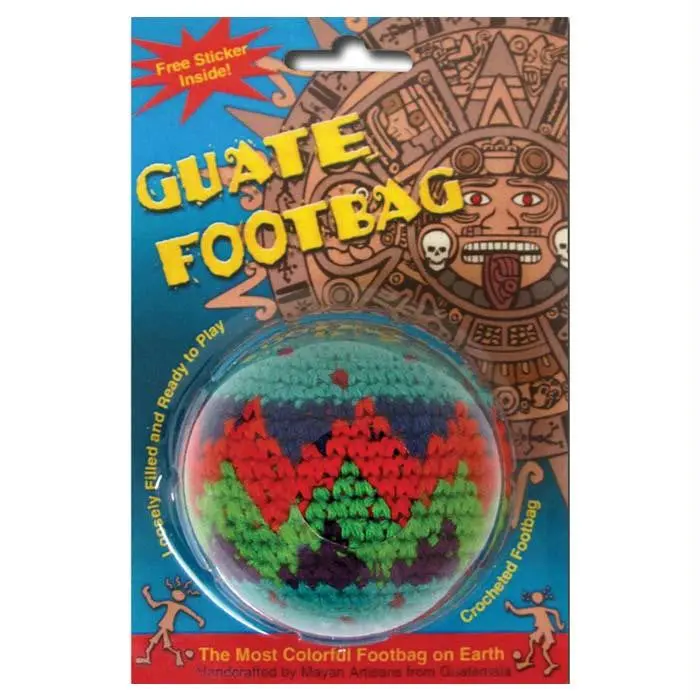 Guate Premium Footbag – Retail Blister Pack 1