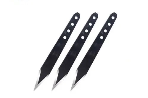 Half-Spin Throwing Knife Set – Balanced Steel Blades 1