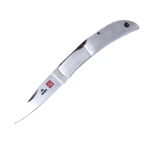 Hawk Classic Folding Knife With Mother-Of-Pearl Scales And Carry Pouch 1