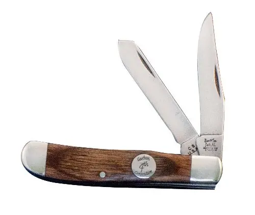 Heritage Walnut Large Trapper Folding Knife – 4.125-Inch Blade 1