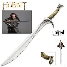 Hobbit Orcrist Replica Sword Scabbard – Leather-Wrapped Display Sheath 1