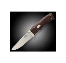Hunting Knife With Maroon Micarta Handle – 9-Inch Overall 1