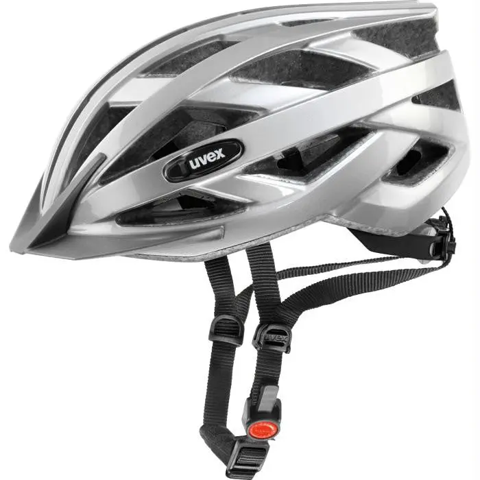 I-Vo Adult Bike Helmet – Silver, Adjustable Fit (52–57 Cm) 1