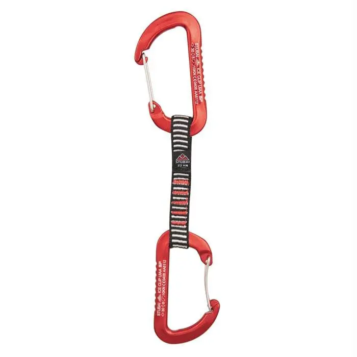 Ice Clip – Anodized Quick-Draw, 11 Cm 1