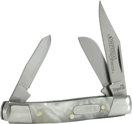 Imperial Small Stockman Folding Knife – Cracked Ice Handle 1