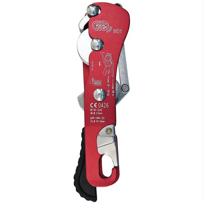 Indy Evo Descender – Lightweight Aluminum Climbing Device 1