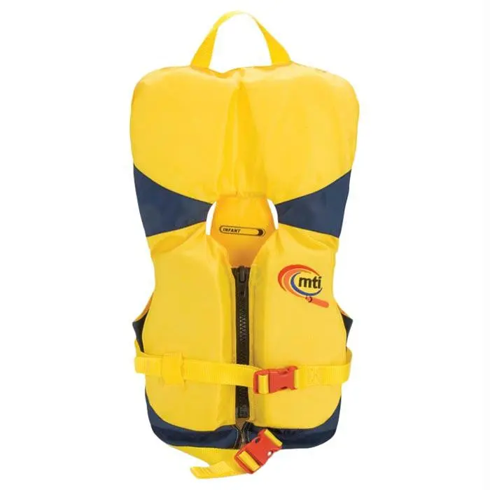 Infant Personal Flotation Device (0–30 Lbs) – Yellow-Navy 1