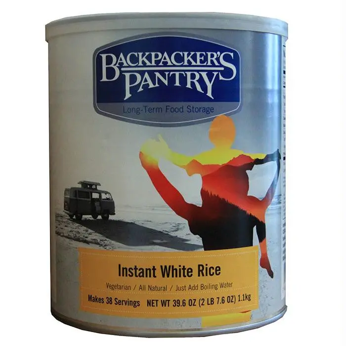 Instant White Rice, Canned Convenience Food 1