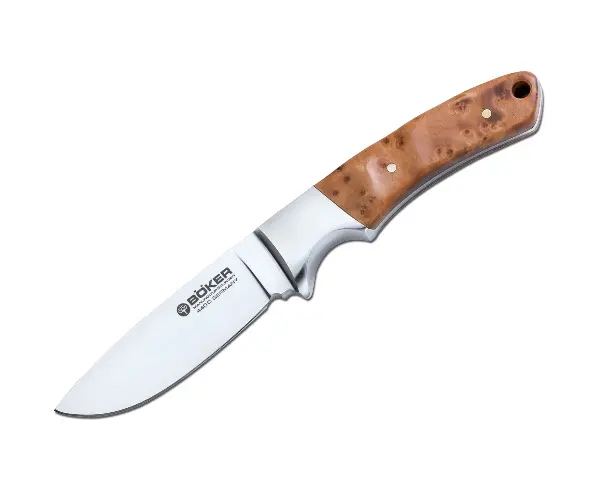 Integral Hunter Knife – Thuya Wood Handle, Full-Tang Construction 1