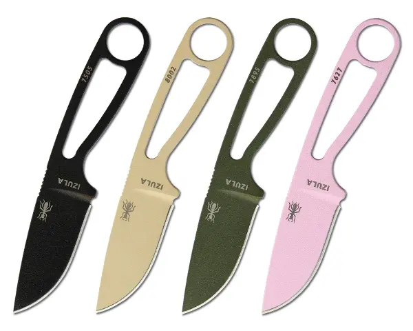 Izula Compact Concealed Carry Knife – Black Finish 1