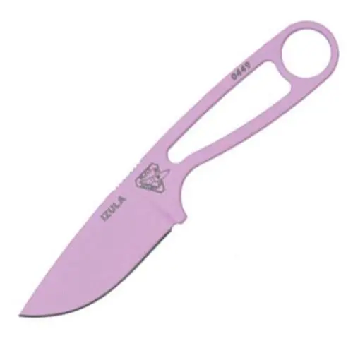 Izula Compact Concealed Carry Knife – Pink Finish 1
