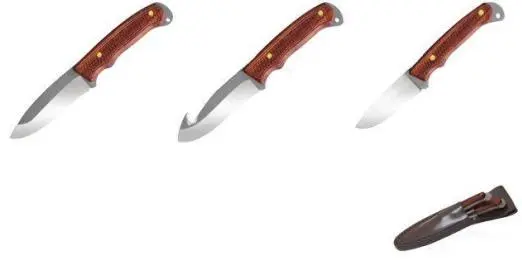 Jackal Skinner Knife Set – Professional Hunting & Field Dressing Kit 1