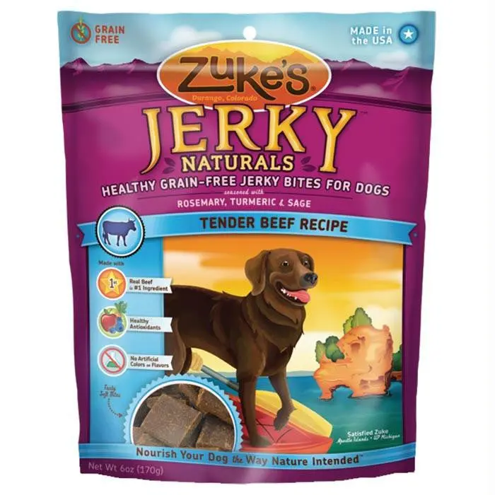 Jerky Naturals Real Beef Dog Treats – 6 Oz 1