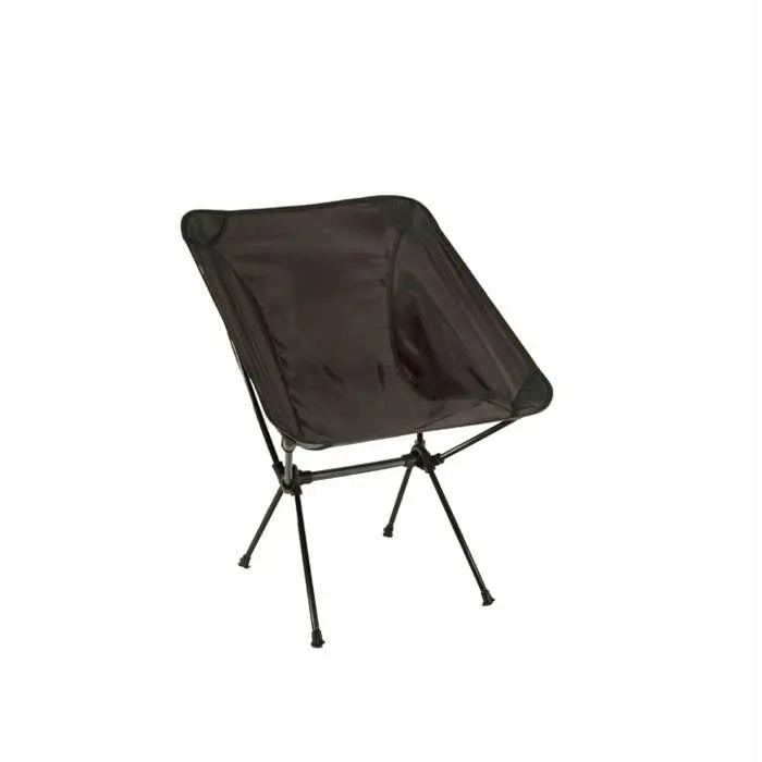 Joey Portable Folding Chair – Steel Black 1