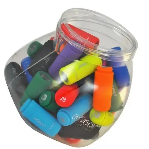 Jolt Usb Mini Flashlight – 50-Pack Assorted Cookie Jar Display 1