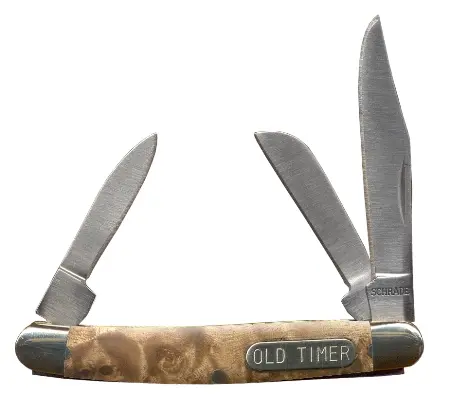 Junior 2 Folding Pocket Knife – 3.75" Closed, Ironwood Handle 1