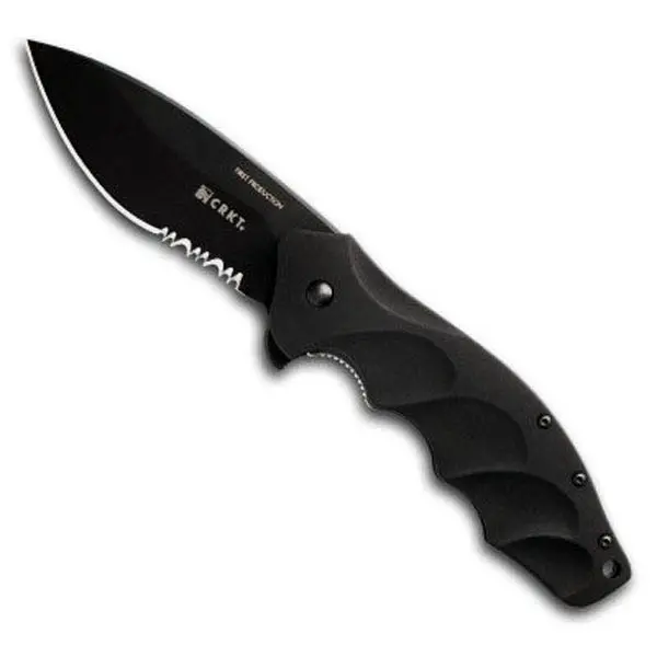 Ken Onion Foresight Folding Knife – Serrated Blade 1