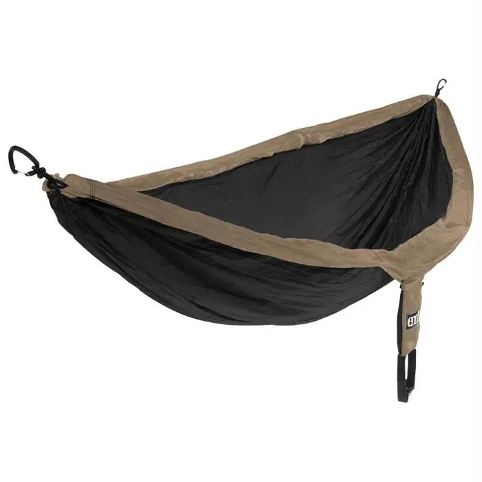 Khaki-And-Black Doublenest Hammock 1