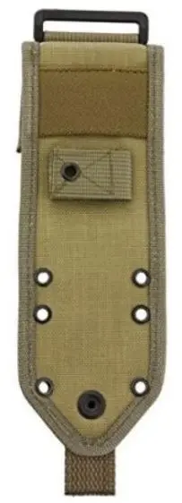 Khaki Cordura Molle-Compatible Back Panel 1