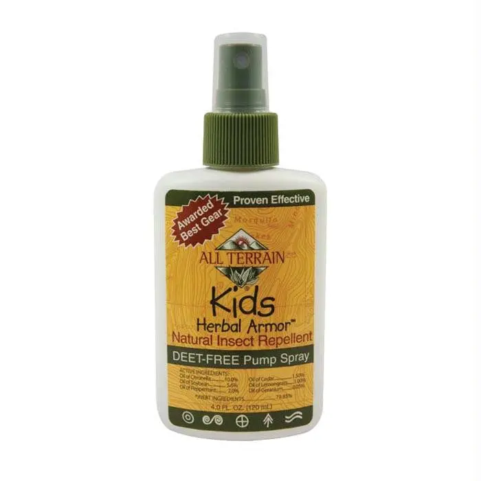 Kids’ Herbal Armor Gentle Insect Repellent Spray – 4 Oz 1