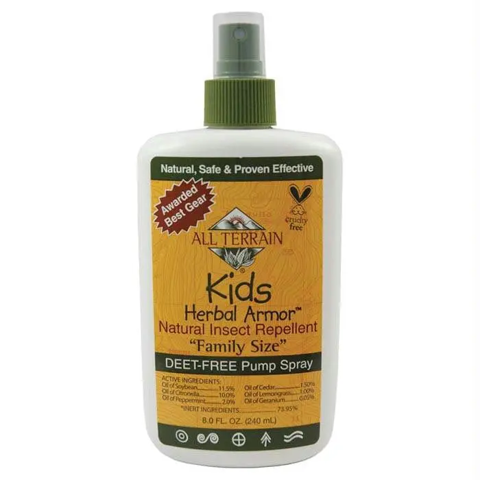 Kids’ Herbal Armor Insect Repellent Spray – 8 Oz 1