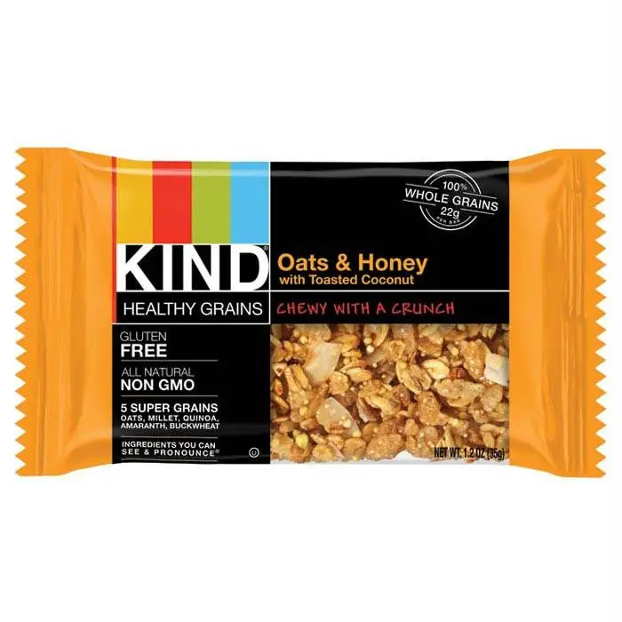 Kind Granola Bar – Oat, Honey & Coconut Flavor 1