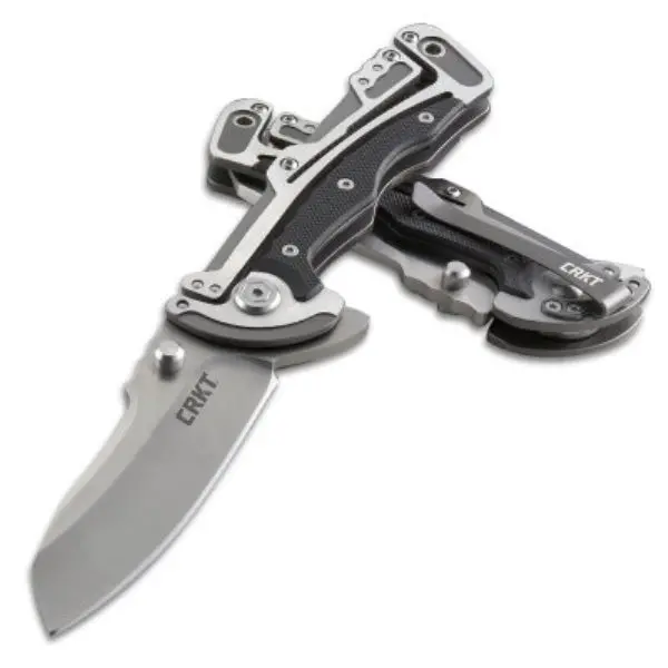 Klecker Graphite-Finished Folding Pocket Knife 1