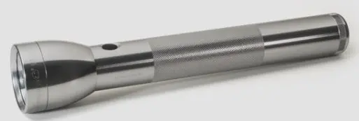 Led 3D Gen 3-Cell D-Size Flashlight – Silver 1