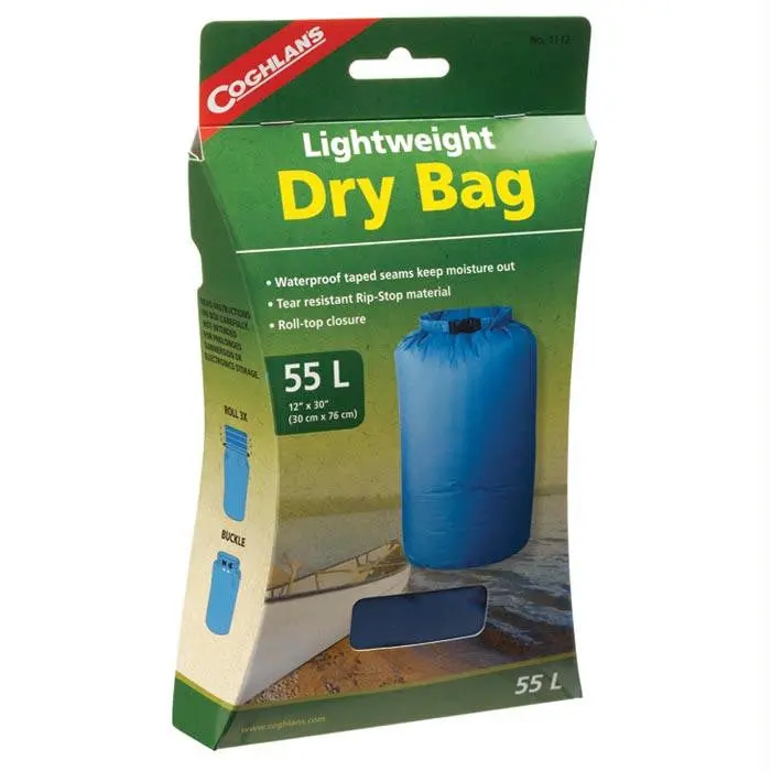 Lightweight 55-Liter Waterproof Dry Bag For Backpacking 1