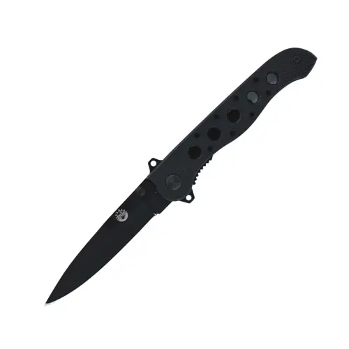 Lightweight Assisted-Opening Black Knife With Liner Lock Mechanism 1